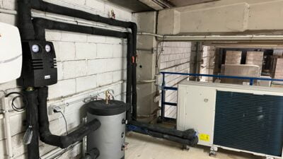 instalación de climatización y ACS