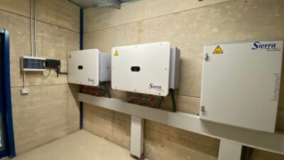 inversores y cuadro eléctrico Aerotermia